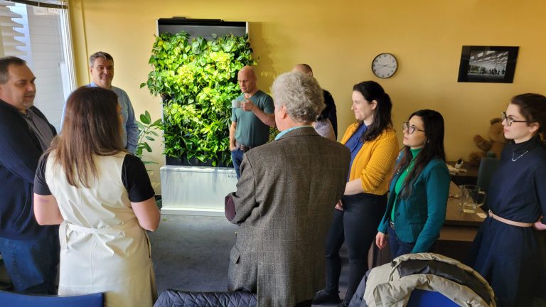 A szakmai reggeli résztvevői